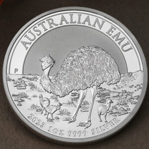 1oz Silbermünze "Australian Emu"