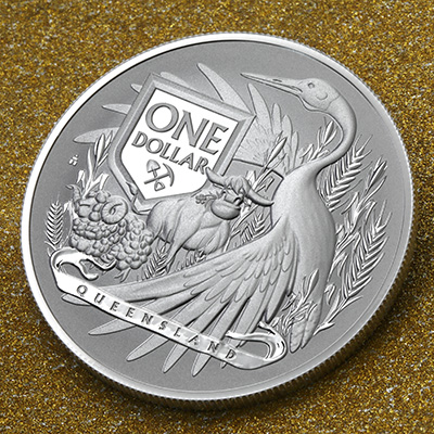 1oz Silbermünze "Coat of Arms"