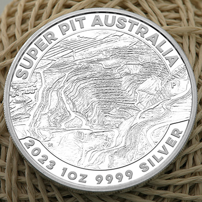 1oz Silbermünze "Super Pit"