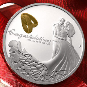 1oz Silbermünze "Wedding"