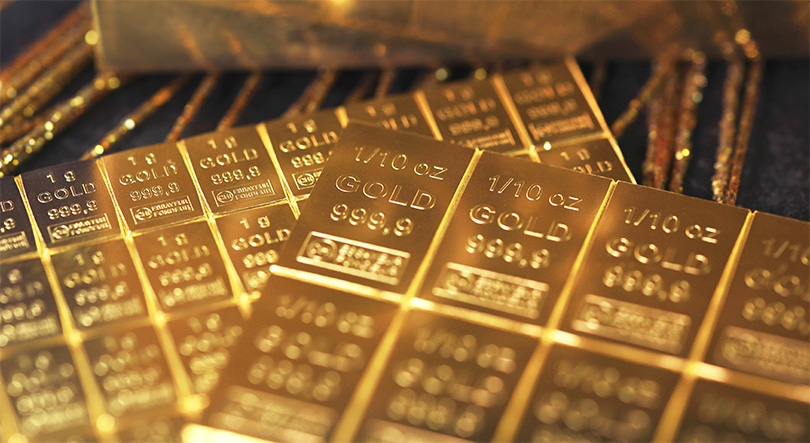 Goldanlageprodukte, Goldtafeln aus Feingold in Stückelungen 1g und 1/10oz