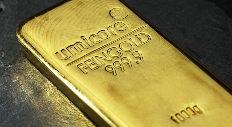 Gold, Goldbarren 1kg von Umicore