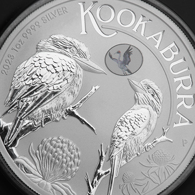 Kookaburra 2023 Silber, Privy Mark