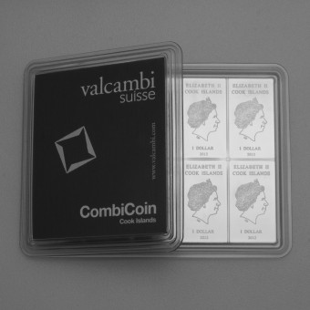 Cook Islands (10x 10g Ag) CombiCoin Münztafel 