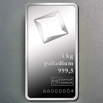 Palladiumbarren 1kg/1000g VALCAMBI (Pd) 