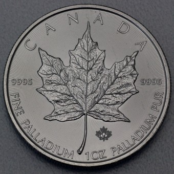 Palladiummünze 1oz "Maple Leaf" (Kanada)
