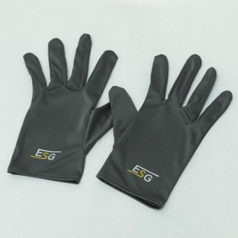 Microfaser-Handschuhe grau, Größe S 