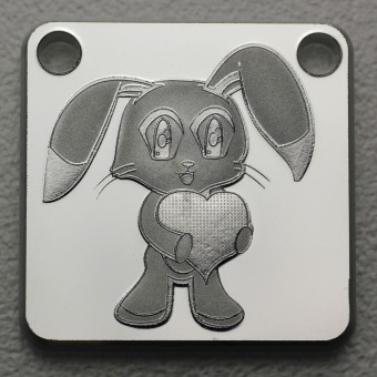 Silber-Schmuckbarren 10g "Bunny/Hase" Pamp 