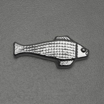 Silber 3-D Barren "Fisch" 1oz, gegossen 