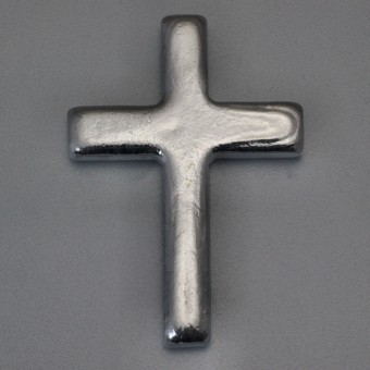 Silber 3-D Barren "Kreuz" 5oz, gegossen 