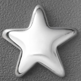 Silberbarren 1oz ESG "Stern" 3D-Barren gegossen glänzend gravierbar