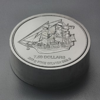 Silber 250g "Münzstange" (Cook Islands)
