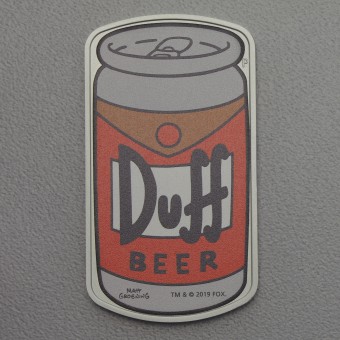 Münzbarren 1oz "Duff Beer" 2019 (koloriert) The Simpsons Serie