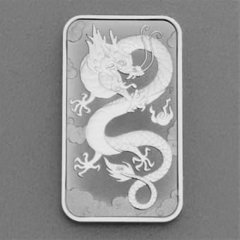 Münzbarren 1oz "Rectangular Dragon 2019" 