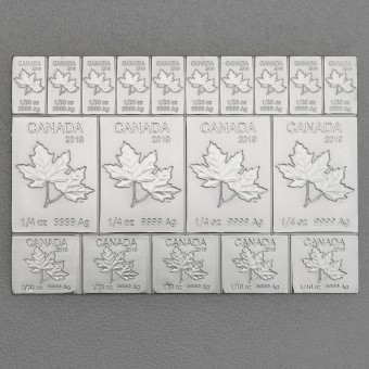 Silber Münztafel 2oz "Mapleflex" 2019 (Kanada)