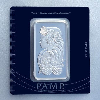 Silberbarren 100g "Fortuna" Pamp 