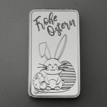 Silberbarren 1oz "Frohe Ostern" ESG 