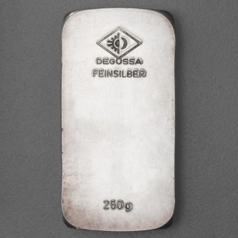 Silberbarren 250g DEGUSSA (Resale) 