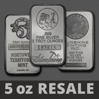 Silberbarren 5oz (Resale) 
