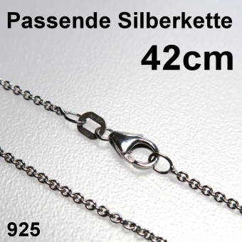 Silberkette 925er/42 cm "Anker-Form" (Sterling) 