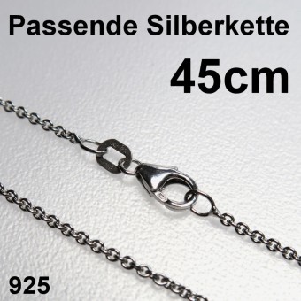 Silberkette 925er/45 cm "Anker-Form" (Sterling) 