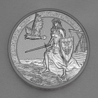 Silbermedaille 10oz "Germania" 2022 (Polen)