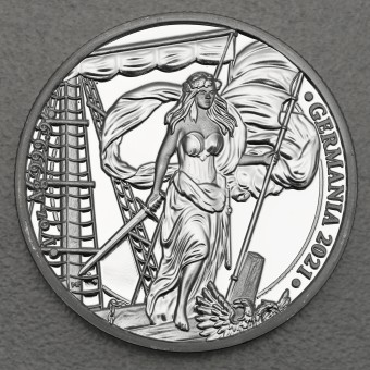 Silbermedaille 1oz "Germania" 2021 (PP) (Polen)
