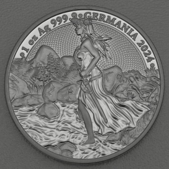 Silbermedaille 1oz "Germania" 2024 (PP) (Polen)