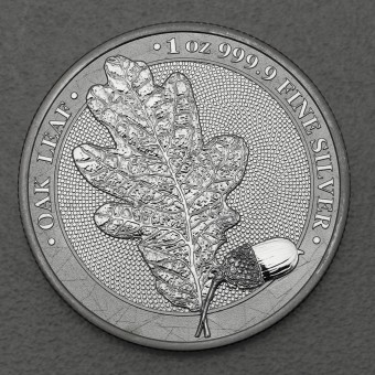 Silbermedaille 1oz "Oak Leaf" 2019 Mythical Forest Serie