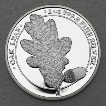 Silbermedaille 1oz "Oak Leaf" 2019 PROOF (PP) Mythical Forest Serie