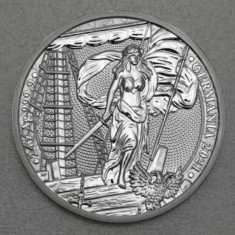 Silbermedaille 2oz "Germania" 2021 (Polen)