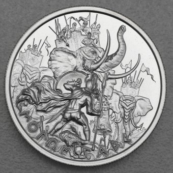 Silbermedaille 2oz "Molon Labe - Type IV" 