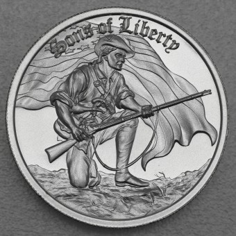 Silbermedaille 2oz "Sons of Liberty-Liberty Tree" 