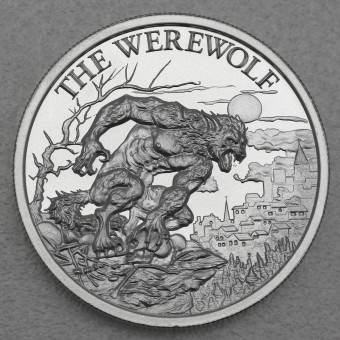 Silbermedaille 2oz "The Werewolf" 