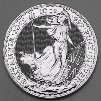 Silbermünze 10oz "Britannia" 2025 (Großbritannien)