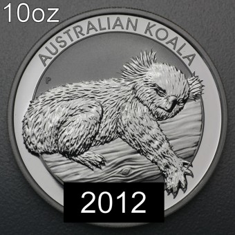 Silbermünze 10oz "Koala" 2012 (Australien)