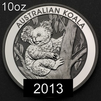 Silbermünze 10oz "Koala - 2013" 