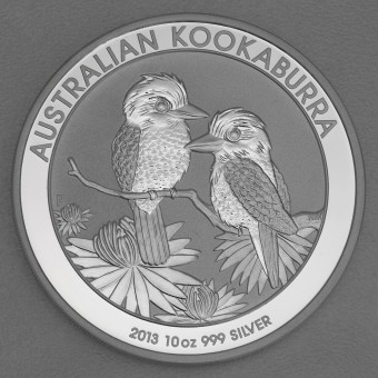 Silbermünze 10oz "Kookaburra - 2013" 