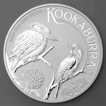 Silbermünze 10oz "Kookaburra" 2023 (Australien)