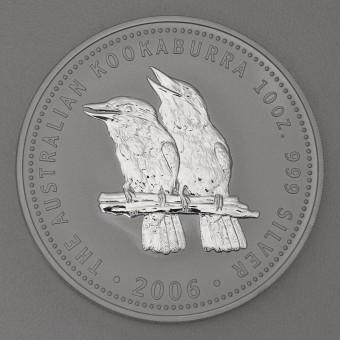 Silbermünze 10oz "Kookaburra" 2006 (Australien)