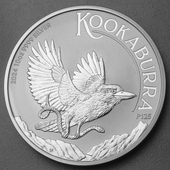 Silbermünze 10oz "Kookaburra" 2024 (Australien)