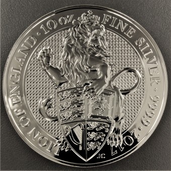 Silbermünze 10oz "Lion of England" 2017 The Queen's Beasts (Großbritannien)