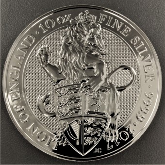 Silbermünze 10oz "Lion of England 2017" The Queens Beasts