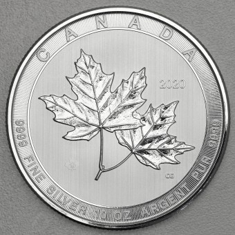 Silbermünze 10oz "Maple Leaf" 2020 Magnificent