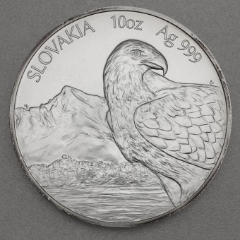 Silbermünze 10oz "Slovakia Eagle 2021" (Niue) 
