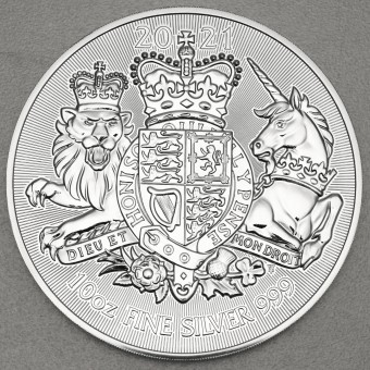 Silbermünze 10oz "The Royal Arms 2021"  (UK) 