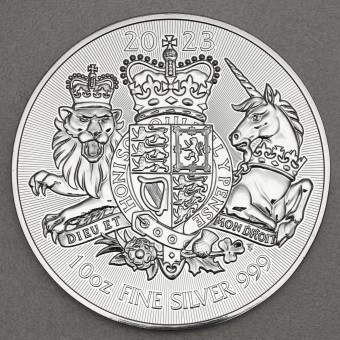 Silbermünze 10oz "The Royal Arms" 2023 (Großbritannien)