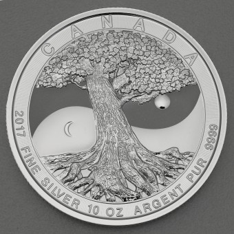 Silbermünze 10oz "Tree of Life" 2017 (Kanada)