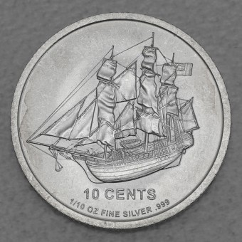 Silbermünze 1/10oz "Bounty" verschiedene Jahrgänge (Cook Islands)