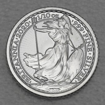 Silbermünze 1/10oz "Britannia" 2020 (Großbritannien)